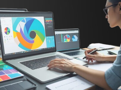 Graphic design project showcase